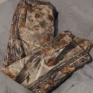 Ducks Unlimited Lined Camouflage Leaf Print Pants Sz 2X